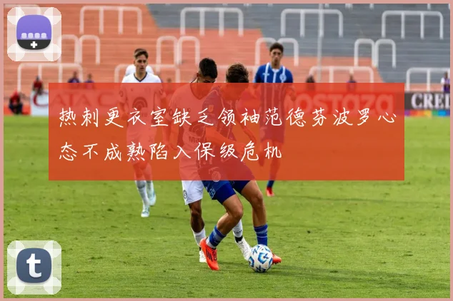 热刺更衣室缺乏领袖范德芬波罗心态不成熟陷入保级危机