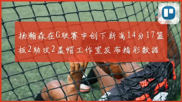 杨瀚森在G联赛中创下新高14分17篮板2助攻2盖帽工作室发布精彩数据海报